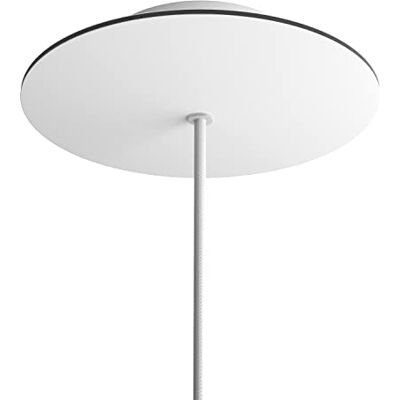 Creative Rose-One Rozette, rond, diameter 200 mm, met 1 gat en 4 zijgaten, mat wit, wit Creative Rose-One Rozette, rond, diameter 200 mm, met 1 gat en 4 zijgaten, mat wit, wit