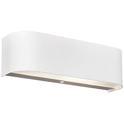 Trio , Wandlamp, Adriano incl. 2 x LED, SMD, 3,2 Watt, 3000 K, 300 lumen, mat, wit, lichaam: Aluminium, wit L: 30,0 cm, H: 6,0 cm, P: 8,0 cm, IP20,OSRAM Inside, lichtpunt boven en onder. Wandmontage Trio , Wandlamp, Adriano incl. 2 x LED, SMD, 3,2 Watt, 3000 K, 300 lumen, mat, wit, lichaam: Aluminium, wit L: 30,0 cm, H: 6,0 cm, P: 8,0 cm, IP20,OSRAM Inside, lichtpunt boven en onder. Wandmontage