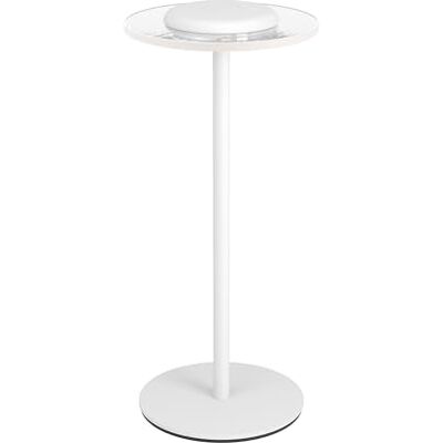 EGLO Trepella Draadloze led-tafellamp, oplaadbare tafellamp, dimbaar, RGB, touch-lamp, voor nachtkastje en woonkamer, wit metaal en transparante kunststof, warmwit EGLO Trepella Draadloze led-tafellamp, oplaadbare tafellamp, dimbaar, RGB, touch-lamp, voor nachtkastje en woonkamer, wit metaal en transparante kunststof, warmwit