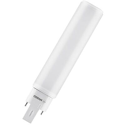 OSRAM Lamps DULUX D LED EM & AC MAINS / LED tube: G24d-3, Lengte: 171 mm, 10 W, vervanger voor 26 W, mat, Koel Wit, 4000 K 1 Verpakking,Koel wit OSRAM Lamps DULUX D LED EM & AC MAINS / LED tube: G24d-3, Lengte: 171 mm, 10 W, vervanger voor 26 W, mat, Koel Wit, 4000 K 1 Verpakking,Koel wit