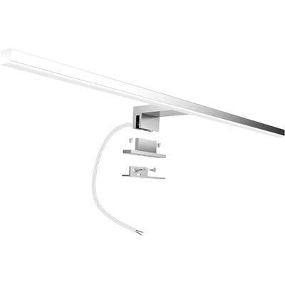 Aogled Led Spiegellamp Badkamer 10w 820lm 60cm 230v 4000k , Roestvrij Staal 3-in-1 Ip44 Klasse Ii Slim 300 Mm Badspiegellamp,Geen Flikkering,Spiegelvoorzijde/Kast/Wandverlichting Neutraal Wit 600 mm Aogled Led Spiegellamp Badkamer 10w 820lm 60cm 230v 4000k , Roestvrij Staal 3-in-1 Ip44 Klasse Ii Slim 300 Mm Badspiegellamp,Geen Flikkering,Spiegelvoorzijde/Kast/Wandverlichting Neutraal Wit 600 mm