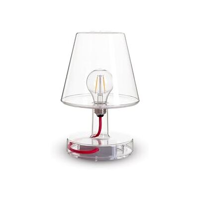Fatboy Transloetje lamp, transparant, tafellamp, leeslamp, nachtkastje, zonder kabel, oplaadbaar met mini-USB Fatboy Transloetje lamp, transparant, tafellamp, leeslamp, nachtkastje, zonder kabel, oplaadbaar met mini-USB