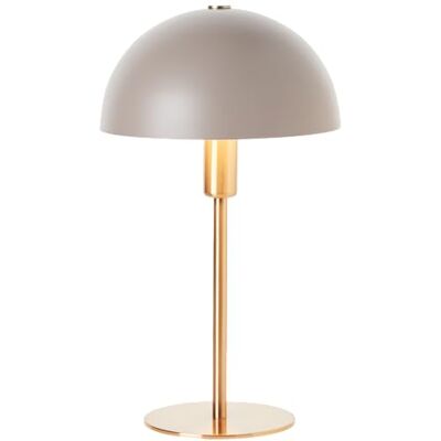 Lightbox Paddenstoeltafellamp, hoogte 36 cm, diameter 20 cm, tafellamp met tuimelschakelaar, glamoureuze ledlamp als bedlampje voor slaapkamer, E14, metaal Lightbox Paddenstoeltafellamp, hoogte 36 cm, diameter 20 cm, tafellamp met tuimelschakelaar, glamoureuze ledlamp als bedlampje voor slaapkamer, E14, metaal
