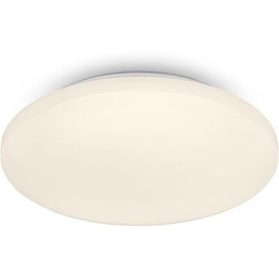 Briloner Led-plafondlamp, led-plafondlamp voor badkamer, IP44, badkamerlamp, warm wit licht, Ø 275 mm, wit Briloner Led-plafondlamp, led-plafondlamp voor badkamer, IP44, badkamerlamp, warm wit licht, Ø 275 mm, wit