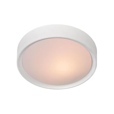 LUCIDE LEX Plafondlamp Ø 25 cm 1 x E27 wit LUCIDE LEX Plafondlamp Ø 25 cm 1 x E27 wit