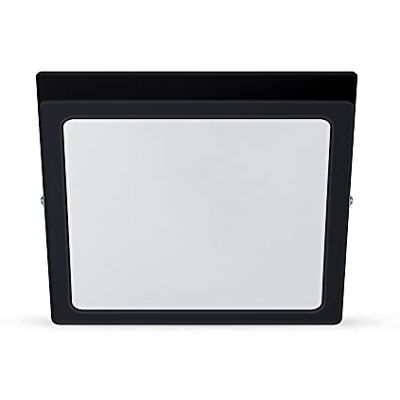 Philips Lighting Plafonnier LED SLIM SURFACE, carré, 12W, Noir Philips Lighting Plafonnier LED SLIM SURFACE, carré, 12W, Noir