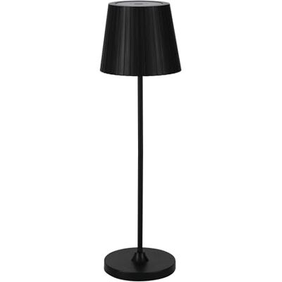 EGLO Cabozo led-tafellamp voor buiten, dimbaar, voor terras en tuin, draadloos, USB-aansluiting, kunststof, zwart, warm wit, IP44 EGLO Cabozo led-tafellamp voor buiten, dimbaar, voor terras en tuin, draadloos, USB-aansluiting, kunststof, zwart, warm wit, IP44