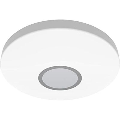 LEDVANCE Led-wandlamp en plafondlamp in glitterlook voor binnen met bewegingsmelder, warmwit (3000 K), klikinstelbare bedrijfsmodi, diameter 340 mm, sensor LEDVANCE Led-wandlamp en plafondlamp in glitterlook voor binnen met bewegingsmelder, warmwit (3000 K), klikinstelbare bedrijfsmodi, diameter 340 mm, sensor