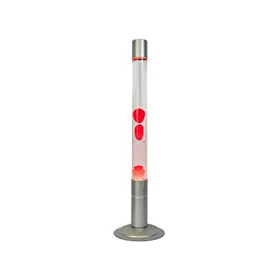 FISURA , Lavalamp Lamp met ontspannend effect. Met reservelampje. Afmetingen: 11 cm x 11 cm x 39,5 cm. (zilver en rood) FISURA , Lavalamp Lamp met ontspannend effect. Met reservelampje. Afmetingen: 11 cm x 11 cm x 39,5 cm. (zilver en rood)
