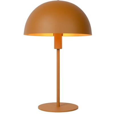 LUCIDE SIEMON Tafellamp – Ø 25 cm – 1 x E14 – okergeel LUCIDE SIEMON Tafellamp – Ø 25 cm – 1 x E14 – okergeel