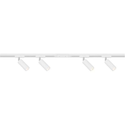 Briloner Complete set voor railsysteem, 4 ledspots, draaibaar, lampen, lichtrailsysteem, plafond, plafondrail, plafondlamp, lichtspot, 1,5 m, wit Briloner Complete set voor railsysteem, 4 ledspots, draaibaar, lampen, lichtrailsysteem, plafond, plafondrail, plafondlamp, lichtspot, 1,5 m, wit
