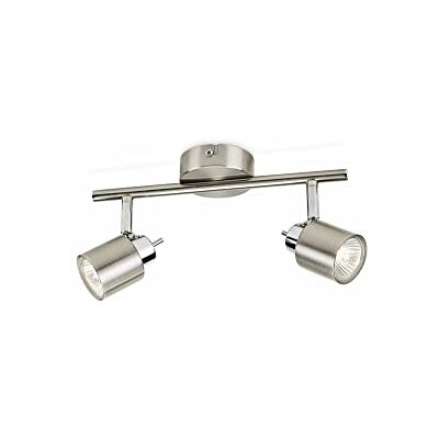 Philips meranti opbouwspot kleur nikkel 2 spots 2x35W 230V Philips meranti opbouwspot kleur nikkel 2 spots 2x35W 230V