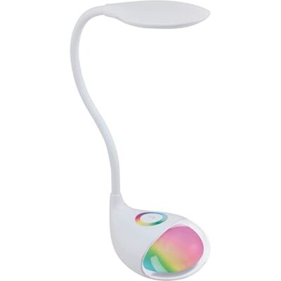EGLO 97078 A++, tafellamp, plastic, geïntegreerd, wit, 14 x 11 x 49 cm EGLO 97078 A++, tafellamp, plastic, geïntegreerd, wit, 14 x 11 x 49 cm