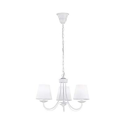 Trio Lighting Cortez hanglamp E14, 28 W, 47 x 47 x 150 cm, wit Trio Lighting Cortez hanglamp E14, 28 W, 47 x 47 x 150 cm, wit