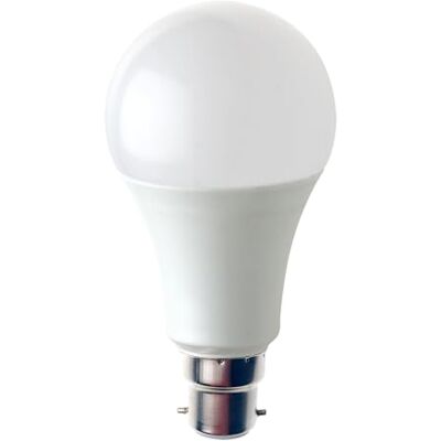 Velamp SMD-LED-lampen, standaard A60, 15 W/1520 lm, fitting B22 (Frankrijk), 4000 K Velamp SMD-LED-lampen, standaard A60, 15 W/1520 lm, fitting B22 (Frankrijk), 4000 K