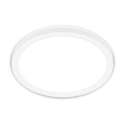 Briloner Led-plafondlamp, indirect licht, plat, neutraal wit licht, led-lamp, led-plafondlamp, woonkamerlamp, led-paneel, keukenlamp, plafondlamp, 24 x 3 cm, wit Briloner Led-plafondlamp, indirect licht, plat, neutraal wit licht, led-lamp, led-plafondlamp, woonkamerlamp, led-paneel, keukenlamp, plafondlamp, 24 x 3 cm, wit