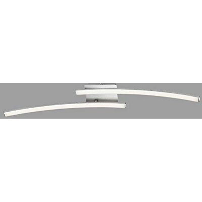 Briloner LED plafondlamp 2x700 lumen 3000K warm wit 2x9W aluminium 780x100x107mm Briloner LED plafondlamp 2x700 lumen 3000K warm wit 2x9W aluminium 780x100x107mm