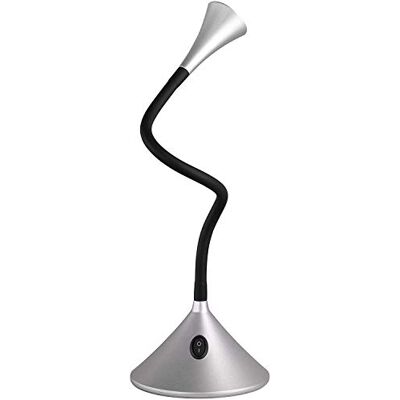 RL LIVE YOUR LIGHT Reality Leuchten Viper R52391187 Led-tafellamp en wandlamp, kunststof, zwart/titanium, met led, 3 W RL LIVE YOUR LIGHT Reality Leuchten Viper R52391187 Led-tafellamp en wandlamp, kunststof, zwart/titanium, met led, 3 W