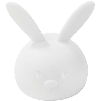 Nattou Led-nachtlampje, konijn, siliconen, spraakactivering, 7 kleuren, BPA-vrij, 13,5 x 10,5 x 15 cm, siliconen, wit Nattou Led-nachtlampje, konijn, siliconen, spraakactivering, 7 kleuren, BPA-vrij, 13,5 x 10,5 x 15 cm, siliconen, wit