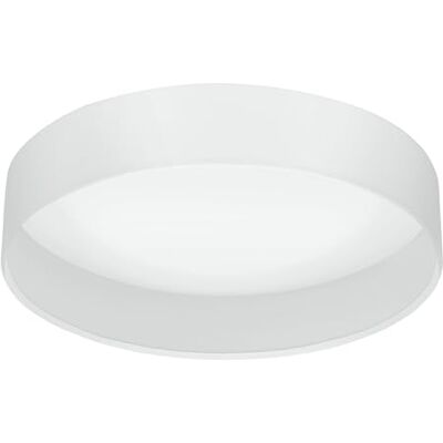 EGLO LED plafondlamp Pasteri, 1 lamp textiel plafondlamp, materiaal: staal, stof, kunststof, kleur: wit, Ø: 32 cm EGLO LED plafondlamp Pasteri, 1 lamp textiel plafondlamp, materiaal: staal, stof, kunststof, kleur: wit, Ø: 32 cm