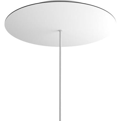 Creative Rozet XXL Rose-One rond Ø 400 mm met 1 gat en 4 zijdelingse gaten wit mat wit Creative Rozet XXL Rose-One rond Ø 400 mm met 1 gat en 4 zijdelingse gaten wit mat wit