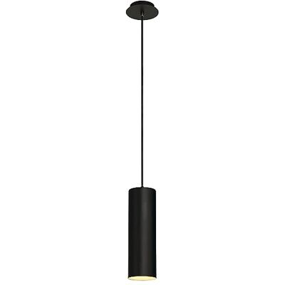 SLV ENOLA Led-plafondlamp, dimbaar, voor woonkamer, bar, eetkamer, max. 60 W, incl. rozet, cilindrisch, aluminium, E27, mat zwart SLV ENOLA Led-plafondlamp, dimbaar, voor woonkamer, bar, eetkamer, max. 60 W, incl. rozet, cilindrisch, aluminium, E27, mat zwart