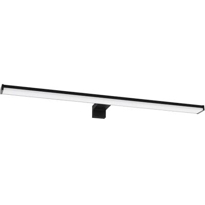 EGLO Pandella 2 led-badkamerlamp, spiegelklemlamp, wandlamp, aluminium en kunststof, zwart, IP44, neutraal wit, 60 cm EGLO Pandella 2 led-badkamerlamp, spiegelklemlamp, wandlamp, aluminium en kunststof, zwart, IP44, neutraal wit, 60 cm