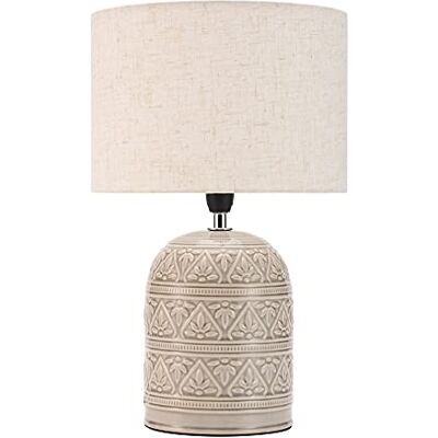 Pauleen Tender Pearl 48223 Handgemaakte tafellamp E14 stof en keramiek max. 20 W beige Pauleen Tender Pearl 48223 Handgemaakte tafellamp E14 stof en keramiek max. 20 W beige