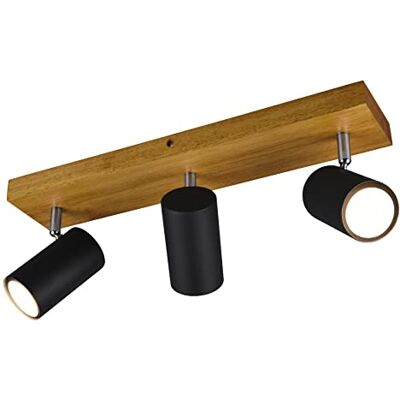 Trio , Spot, Marley 3xGU10, max.35,0 W Lichaam: Metaal, mat zwart L: 44,0 cm, L: 9,0 cm, H:16,0 cm IP20, zonder verlichting Trio , Spot, Marley 3xGU10, max.35,0 W Lichaam: Metaal, mat zwart L: 44,0 cm, L: 9,0 cm, H:16,0 cm IP20, zonder verlichting