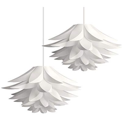 kwmobile Puzzellamp Lotus design Lampenkap Lamp DIY montage Hanglamp of vloerlamp decoratie bloemen woonkamer slaapkamer kwmobile Puzzellamp Lotus design Lampenkap Lamp DIY montage Hanglamp of vloerlamp decoratie bloemen woonkamer slaapkamer