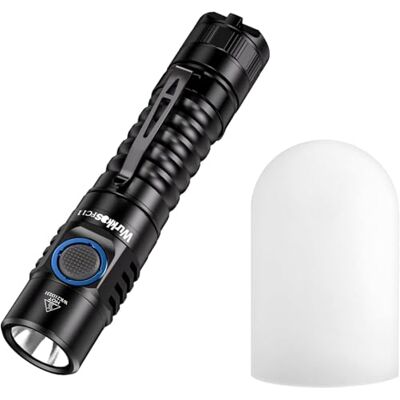 Wurkkos FC11/12/13 Zaklamp Diffuser (2 stuks, duurzaam, compatibel met FC11/12/13 zaklamp, geschikt en ontspiegeld, binnenverlichting voor wandeltent Wurkkos FC11/12/13 Zaklamp Diffuser (2 stuks, duurzaam, compatibel met FC11/12/13 zaklamp, geschikt en ontspiegeld, binnenverlichting voor wandeltent