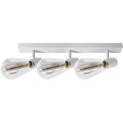 Miratic Plafondspots E27 IP20 plafondverlichting voor woonkamer, keuken en slaapkamer, plafondlamp, spot voor binnenverlichting (geen lamp inbegrepen) (3 x 60 W) Miratic Plafondspots E27 IP20 plafondverlichting voor woonkamer, keuken en slaapkamer, plafondlamp, spot voor binnenverlichting (geen lamp inbegrepen) (3 x 60 W)
