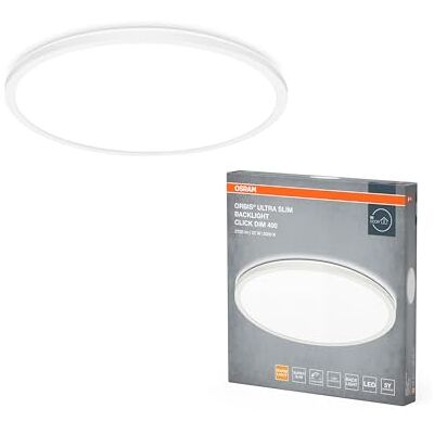 OSRAM Plafondlamp ORBIS ClickDim 400 mm, dimbaar, wit Orbis Ultra Slim Backlight, Indoor Wall Lighting, Wit, 400 mm dia, 50.000 uur, 1 stuk OSRAM Plafondlamp ORBIS ClickDim 400 mm, dimbaar, wit Orbis Ultra Slim Backlight, Indoor Wall Lighting, Wit, 400 mm dia, 50.000 uur, 1 stuk