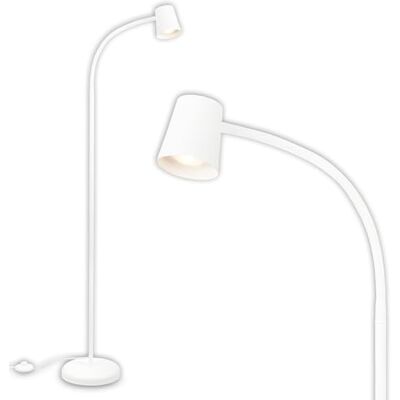 Briloner draaibare lamp, woonkamerlamp, indirecte verlichting, wit Briloner draaibare lamp, woonkamerlamp, indirecte verlichting, wit