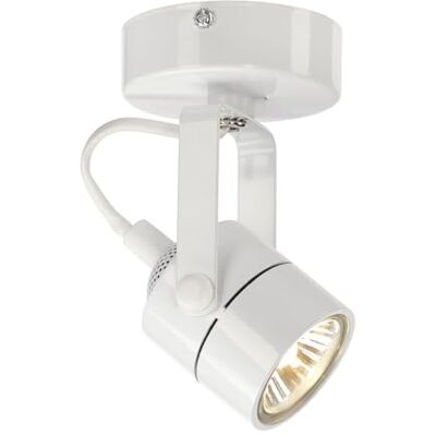 SLV Wand- en plafondlamp GU10; aluminium; wit; 8,5 x 8,5 x 2,5 cm; GU10 230 volt 132021 SLV Wand- en plafondlamp GU10; aluminium; wit; 8,5 x 8,5 x 2,5 cm; GU10 230 volt 132021