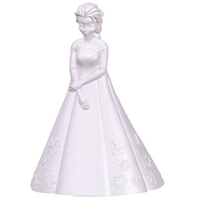 Lexibook Nachtlampje kleur Elsa de ijskoningin lichtdecoratie meerkleurig kinderkamer Disney Frozen met timer, NLJ110FZ Lexibook Nachtlampje kleur Elsa de ijskoningin lichtdecoratie meerkleurig kinderkamer Disney Frozen met timer, NLJ110FZ