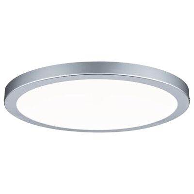 Paulmann 70934 LED-paneel Atria rond incl. 1 x 19 watt plafondverlichting chroom mat plafondlamp kunststof woonkamerverlichting 4000 K Paulmann 70934 LED-paneel Atria rond incl. 1 x 19 watt plafondverlichting chroom mat plafondlamp kunststof woonkamerverlichting 4000 K