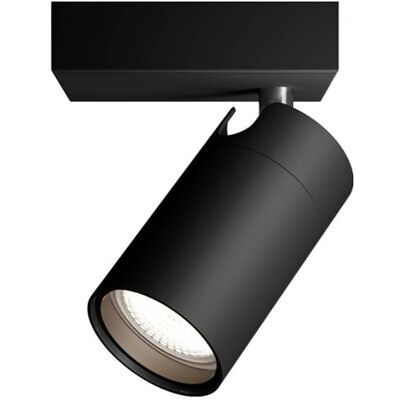 Philips Idris Spot Spatwaterdicht IP44 Zwart 5W Badkamerlamp Eén lichtpunt Alleen geschikt voor LED-spots Philips Idris Spot Spatwaterdicht IP44 Zwart 5W Badkamerlamp Eén lichtpunt Alleen geschikt voor LED-spots