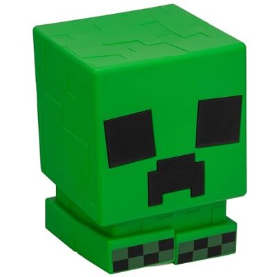 Paladone SquishyGlo Creeper officieel gelicentieerde draadloze oplaadbare siliconen speellamp voor kinderen tieners slaapkamer decoratie Paladone SquishyGlo Creeper officieel gelicentieerde draadloze oplaadbare siliconen speellamp voor kinderen tieners slaapkamer decoratie