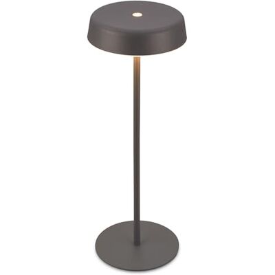 Briloner Draadloze led-tafellamp IP44 met aanraakfunctie, dimbaar, warm wit licht, woonkamerlamp om neer te zetten, 13 x 36,5 cm, antraciet Briloner Draadloze led-tafellamp IP44 met aanraakfunctie, dimbaar, warm wit licht, woonkamerlamp om neer te zetten, 13 x 36,5 cm, antraciet