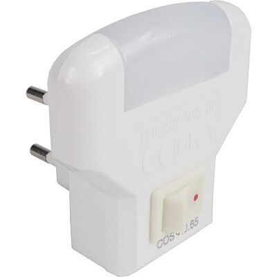 Sanfor Nachtlampje voor kinderen, anti-angst licht voor kinderen, wandstopcontact, wit, energie-efficiëntieklasse A++ Sanfor Nachtlampje voor kinderen, anti-angst licht voor kinderen, wandstopcontact, wit, energie-efficiëntieklasse A++