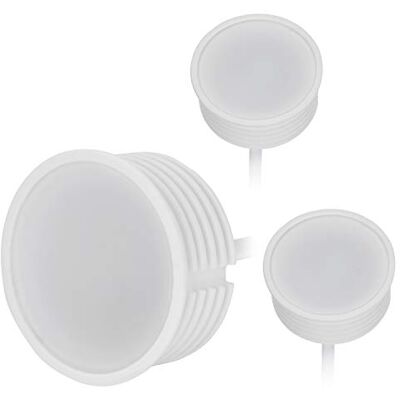 HCFEI Set van 3 dimbare ledmodules 230 V 5 W voor inbouwspot MR16 warm wit 3000 K vervanging GU10 Ø 50 mm HCFEI Set van 3 dimbare ledmodules 230 V 5 W voor inbouwspot MR16 warm wit 3000 K vervanging GU10 Ø 50 mm
