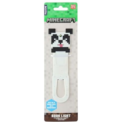 Paladone Minecraft Panda Led-leeslamp om op te klikken en bladwijzer, officieel gelicentieerd cadeau voor gamers, boekaccessoires voor popcultuurfans, kinderen, tieners Paladone Minecraft Panda Led-leeslamp om op te klikken en bladwijzer, officieel gelicentieerd cadeau voor gamers, boekaccessoires voor popcultuurfans, kinderen, tieners