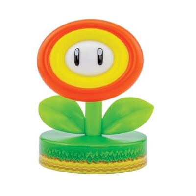 Paladone Super Mario Fire Flower Icon Light Officieel gelicentieerd Nintendo product, groen Paladone Super Mario Fire Flower Icon Light Officieel gelicentieerd Nintendo product, groen