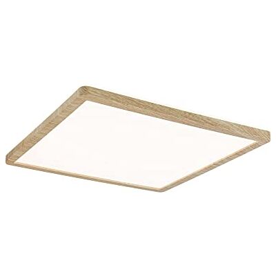 Paulmann 71030 led-paneel Atria Shine plafondlamp + backlight vierkant IP44 16 W 1600 lm 293 x 293 mm esthetisch hout kunststof 3000 K warm blc badlamp Paulmann 71030 led-paneel Atria Shine plafondlamp + backlight vierkant IP44 16 W 1600 lm 293 x 293 mm esthetisch hout kunststof 3000 K warm blc badlamp