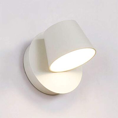 B·LED BARCELONA LED BarcelonaLED wandlamp voor binnen, met draaibare spot, led, spotlight, 6 W, warmwit, 3000 K, voor kinderkamer, lezen, hoofdeinde, modern, Scandinavische kamer B·LED BARCELONA LED BarcelonaLED wandlamp voor binnen, met draaibare spot, led, spotlight, 6 W, warmwit, 3000 K, voor kinderkamer, lezen, hoofdeinde, modern, Scandinavische kamer