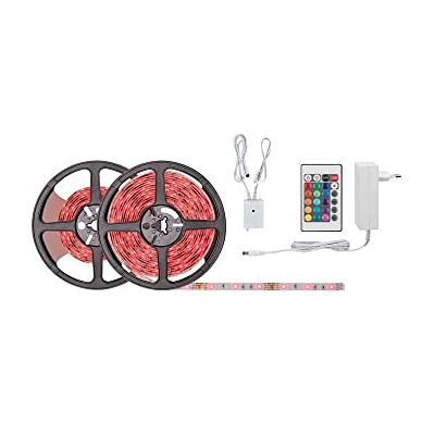 Paulmann 78979 Function SimpLED Tape Kit 7,5 m RGB 26W 230/12V DC wit metaal kunststof Paulmann 78979 Function SimpLED Tape Kit 7,5 m RGB 26W 230/12V DC wit metaal kunststof