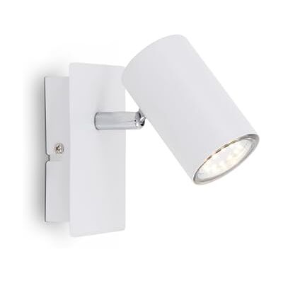 Briloner Leuchten wandspot zwenkbaar 1x GU10 max. 40 watt, wit Briloner Leuchten wandspot zwenkbaar 1x GU10 max. 40 watt, wit