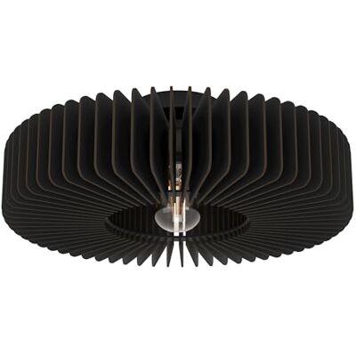 EGLO Palombaia Plafondlamp, inbouwlamp, rond, woonkamer, hout, zwart, slaapkamer, E27, diameter 50 cm EGLO Palombaia Plafondlamp, inbouwlamp, rond, woonkamer, hout, zwart, slaapkamer, E27, diameter 50 cm