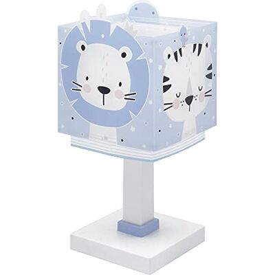 Dalber Tafellamp kinderen jungle dieren blauw Dalber Tafellamp kinderen jungle dieren blauw